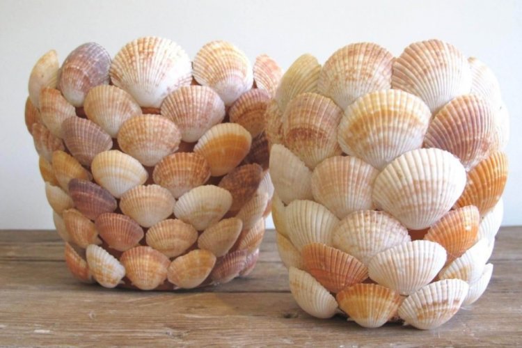 Поделки из ракушек - фото
