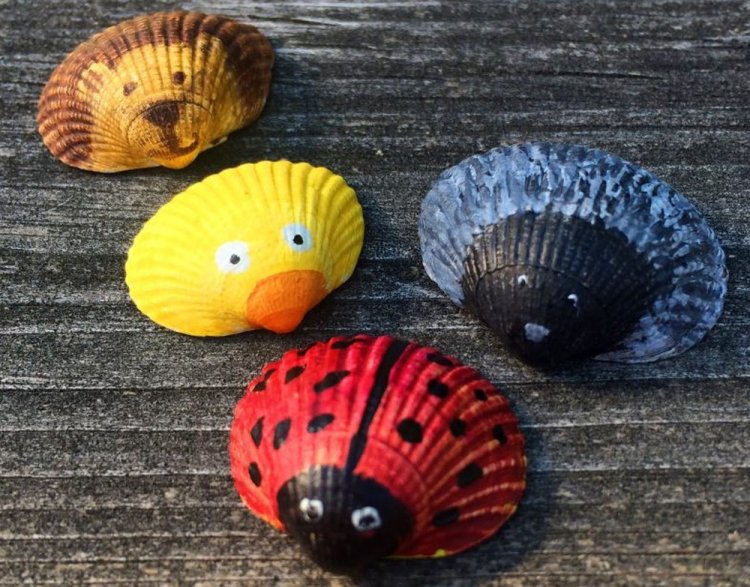 Поделки из ракушек - фото