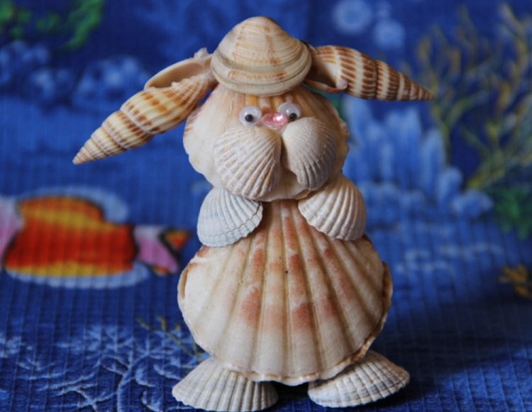Поделки из ракушек - фото