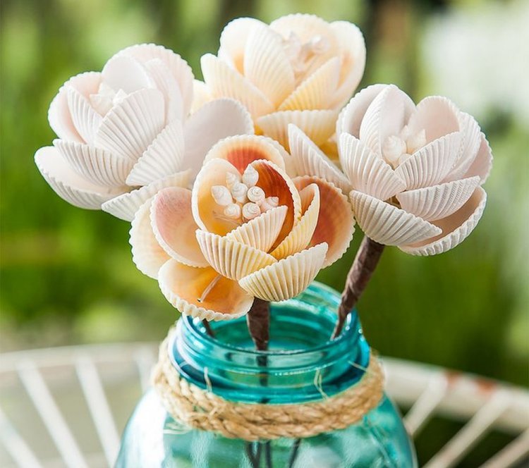 Поделки из ракушек - фото