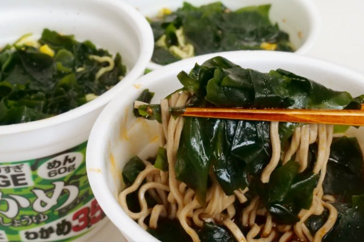 Соба в соево-цитрусовом соусе