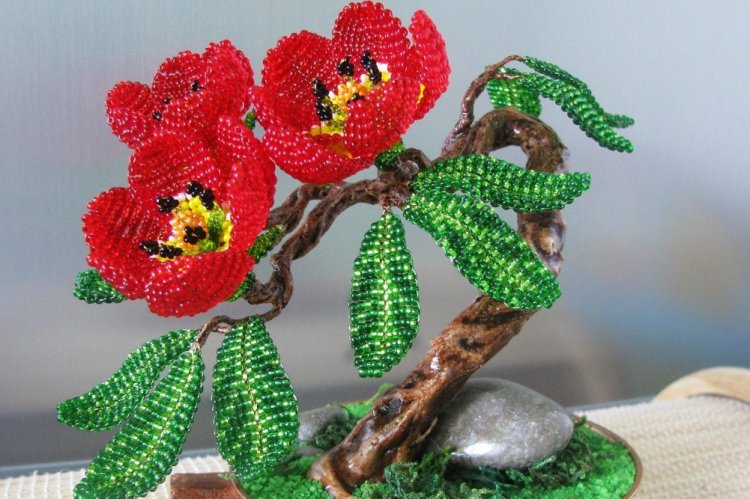 Поделки из бисера - фото