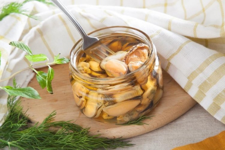 Маринованные мидии