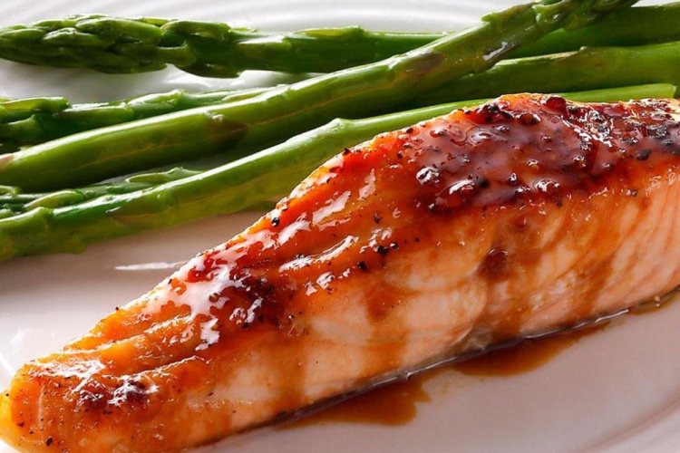 Форель в цитрусовой глазури