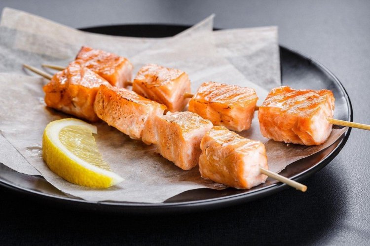 Шашлык из форели