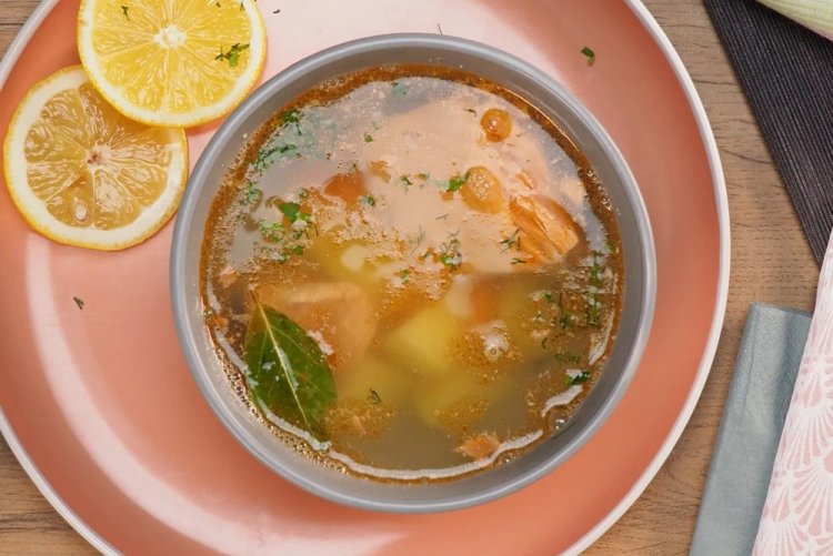 Уха из форели