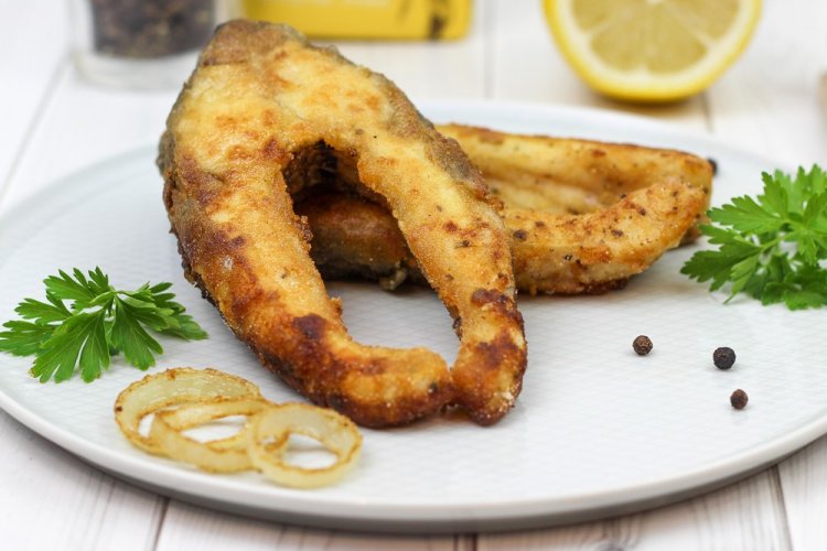 Жареный карп с корочкой