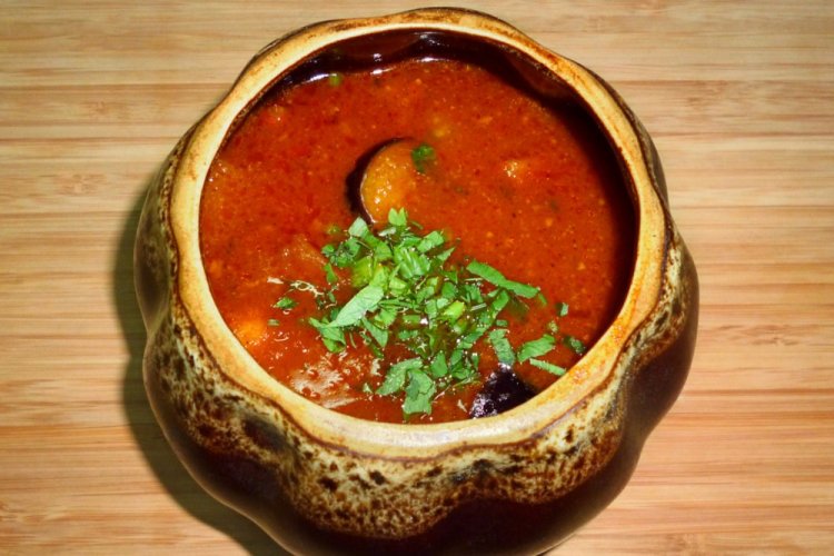 Чанахи с рыбой