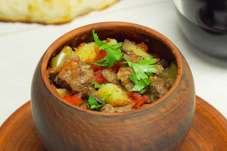 Чанахи с кабачками