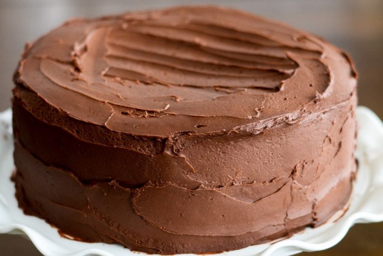 Шоколадный торт на сгущенке