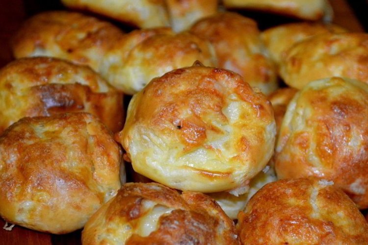 Сырные шарики с семгой