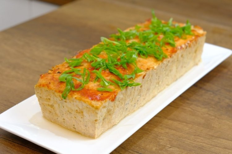 Террин из трески с базиликом