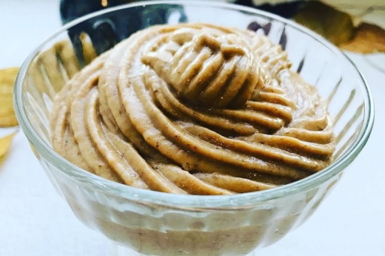 Крем из сгущенки и арахисовой пасты