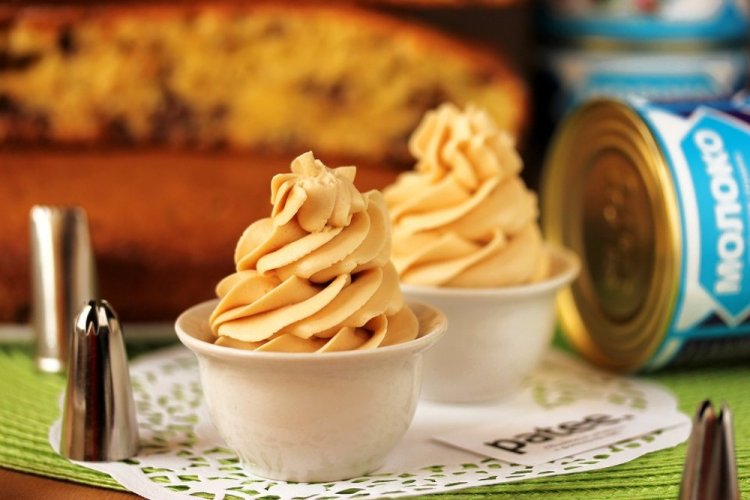 Крем из сгущенки и сливок