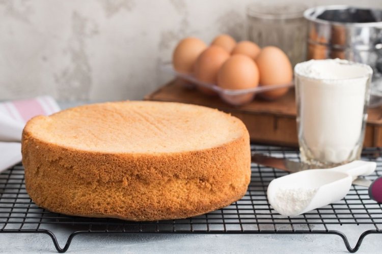 Бисквит на кипятке в мультиварке