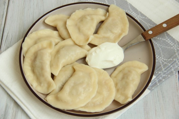 Вареники с капустой