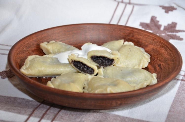 Вареники с маком