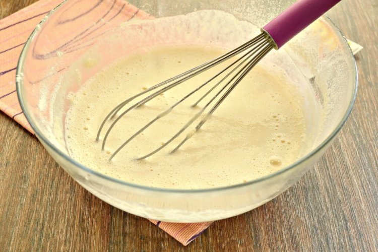 Постное тесто на блины