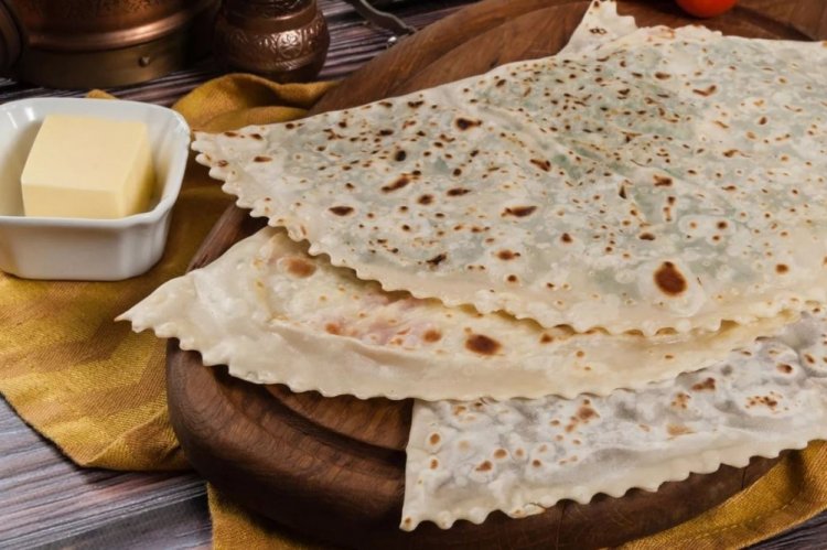 Кутабы с курицей