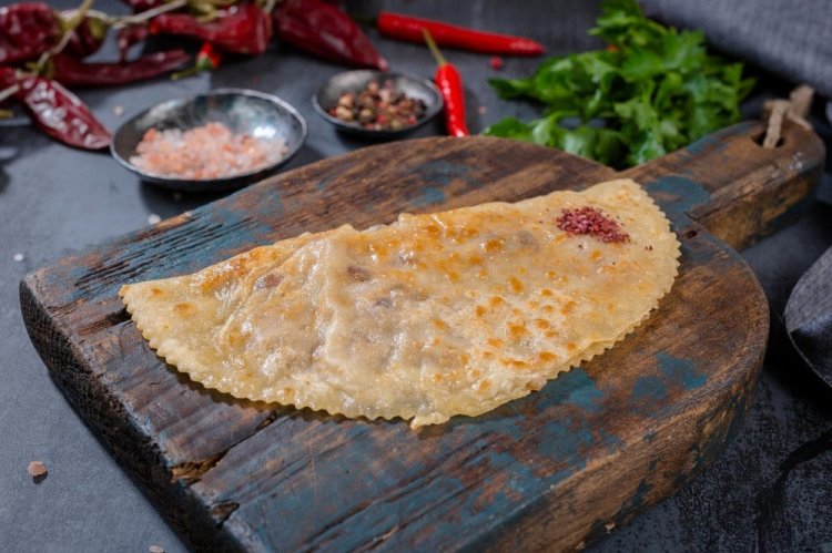 Кутабы с мясом