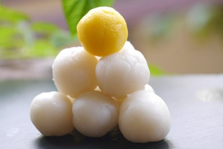 Сладкие данго с тофу на воде