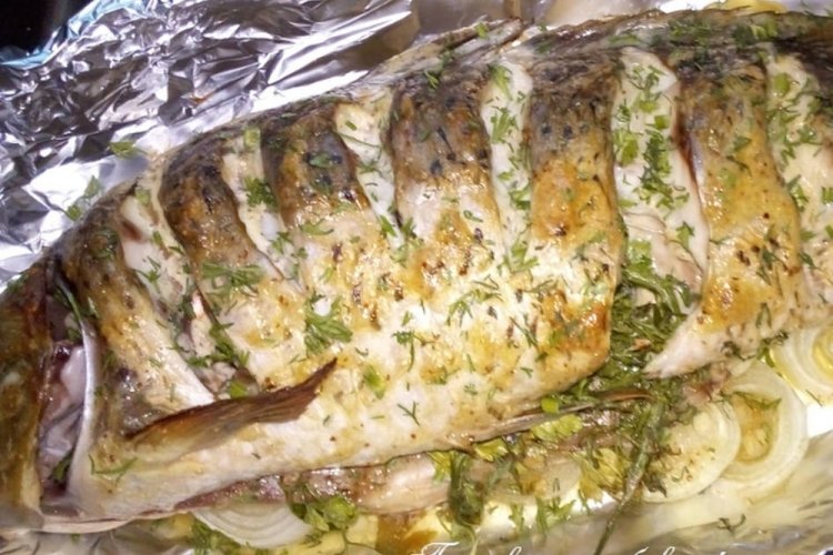Сазан в фольге