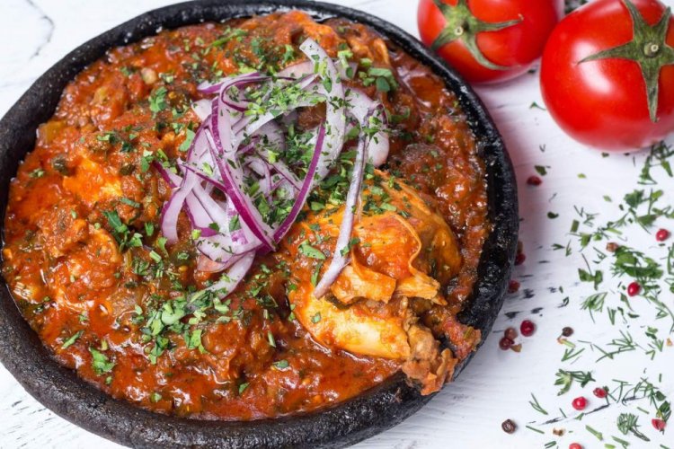 Чахохбили со сливами