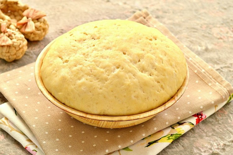 Тесто для пирога на кукурузной муке