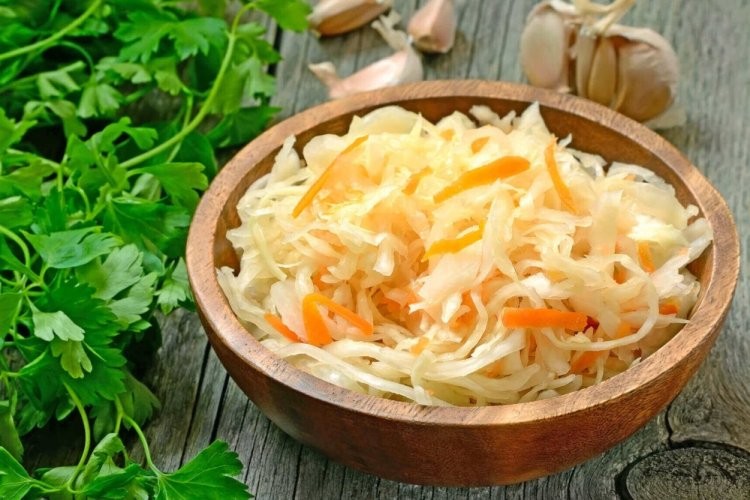 Квашеная капуста с уксусом