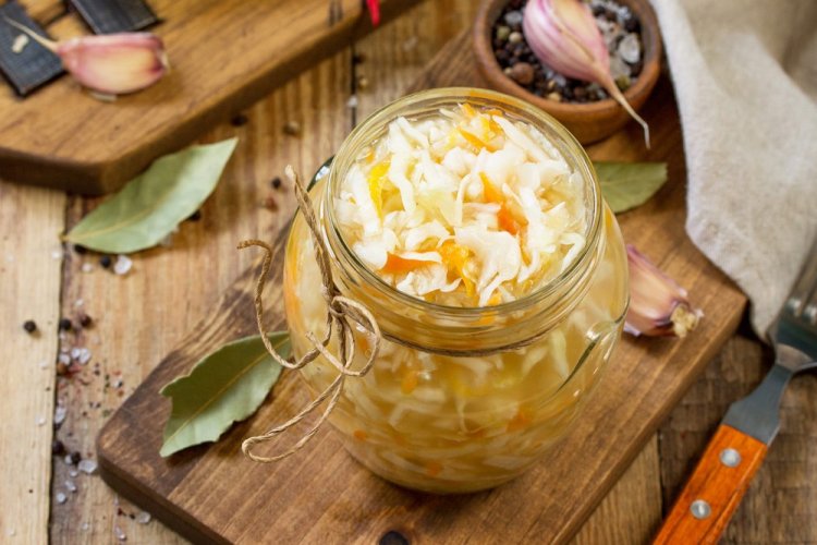 Квашеная капуста с медом