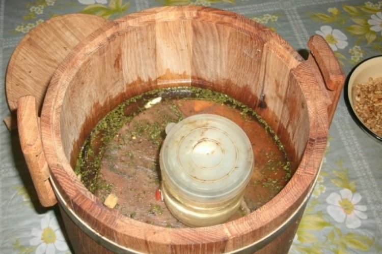 Засолка рыжиков в бочке