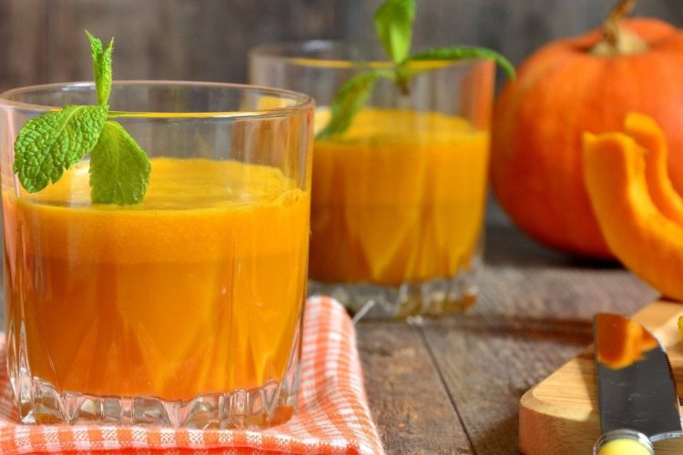 Тыквенный сок с апельсином
