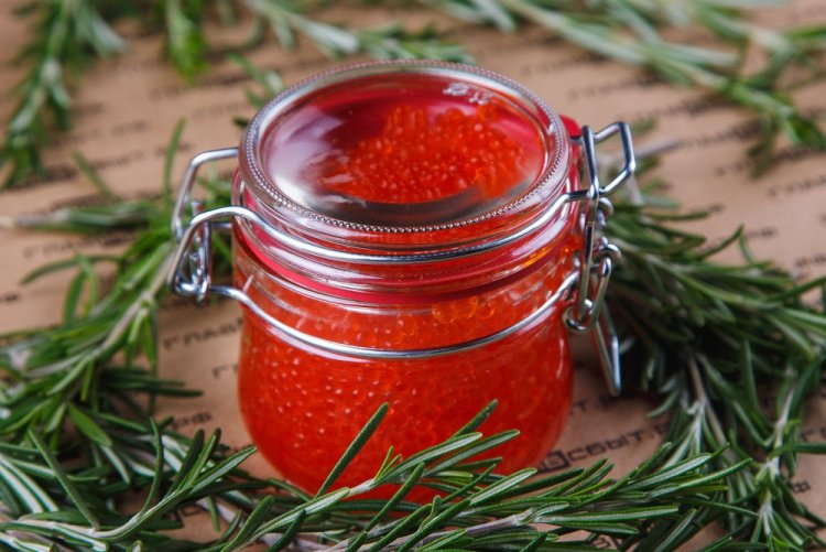 Икра форели без замачивания