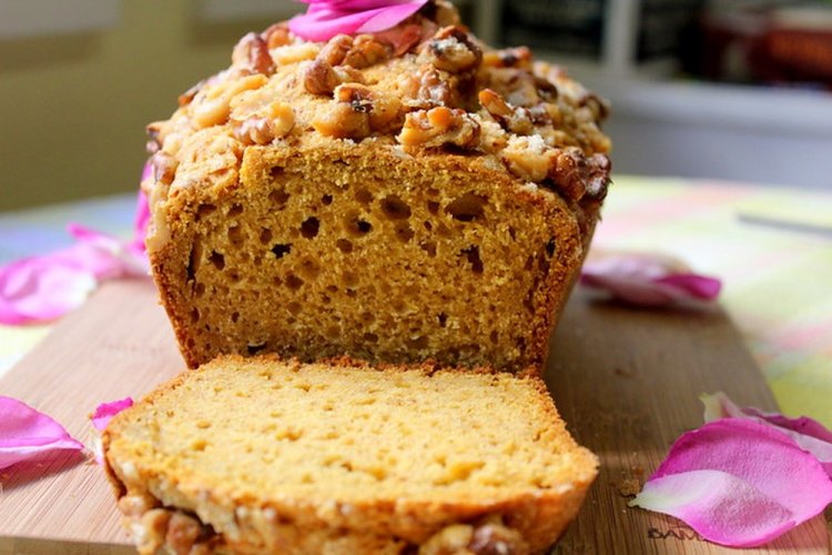 Тыквенный кекс с бананом