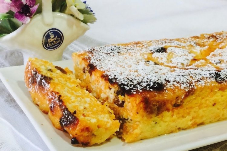 Творожная запеканка с тыквой