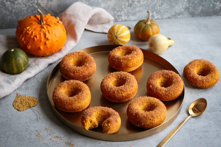 Пончики из тыквы