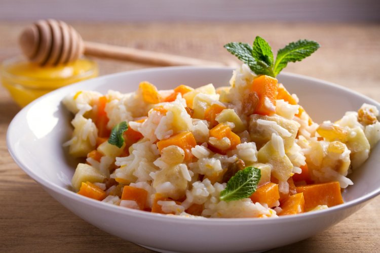 12 простых рецептов рисовой каши с тыквой на молоке