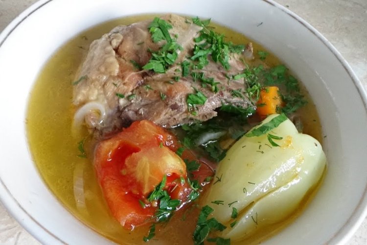 Шурпа с индейкой