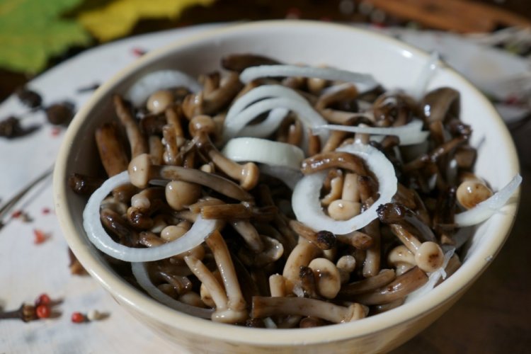 Маринованные опята со стерилизацией