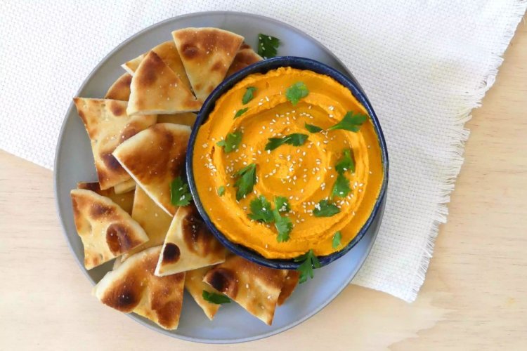 Морковный хумус