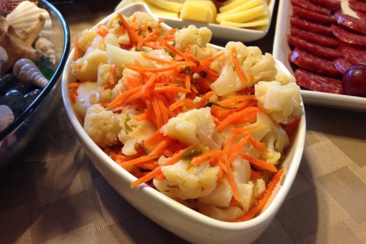 Маринованная цветная капуста