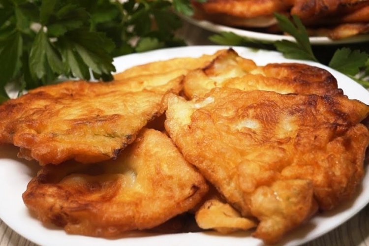 Капустные листья в кляре