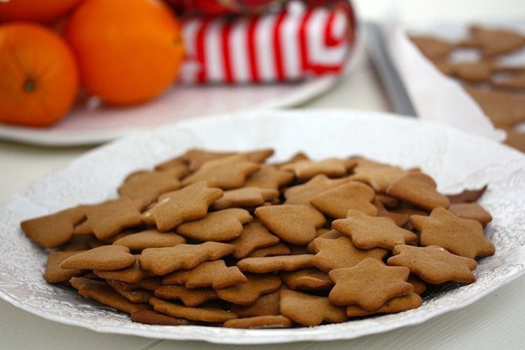 Классическое имбирное печенье