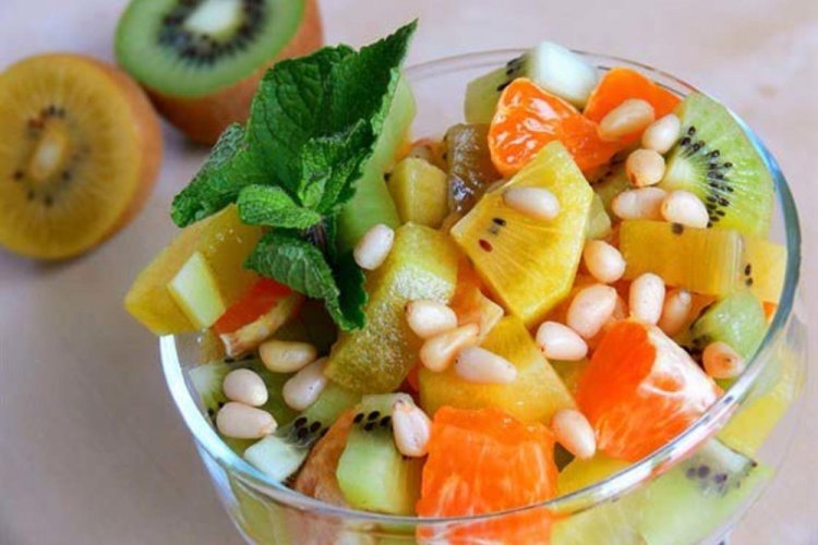 Мандариновый салат на Новый год