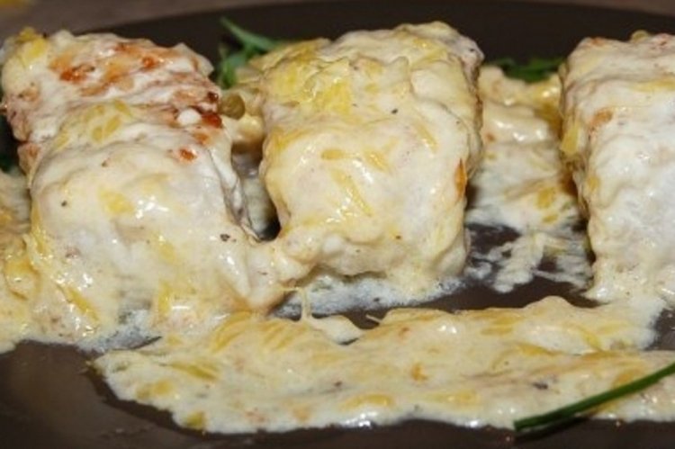 Палтус со сметаной в мультиварке