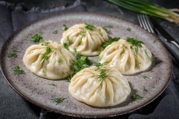 Манты с бараниной