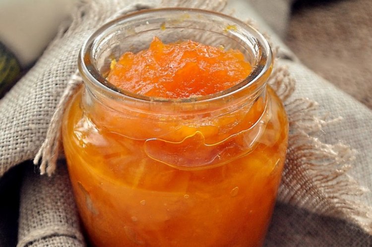 Варенье из тыквы с апельсином и курагой