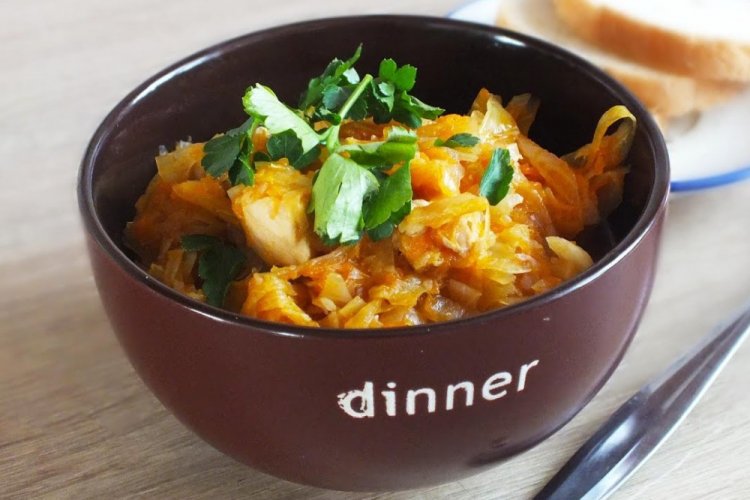 Бигус с курицей