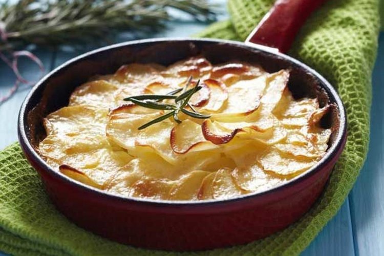 Картошка в сметане на Новый год