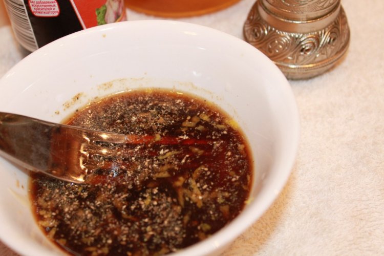 Маринад для свиных ребрышек с оливковым маслом